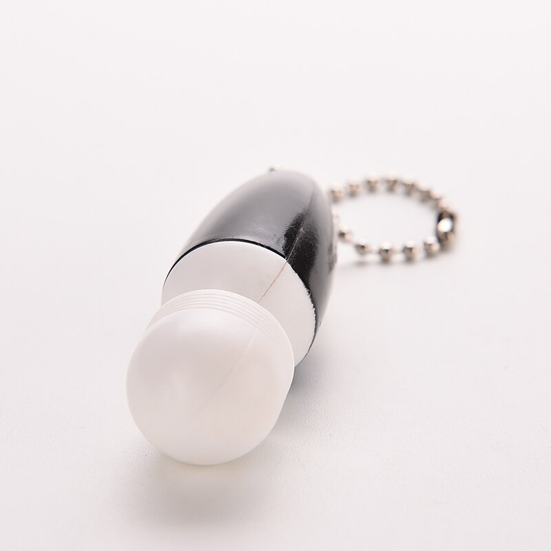 Draagbare Mini Massage Stok Tiny Stress Elektronische Key-Chain Ring Full Body Massager Met Knop (Willekeurige kleur)