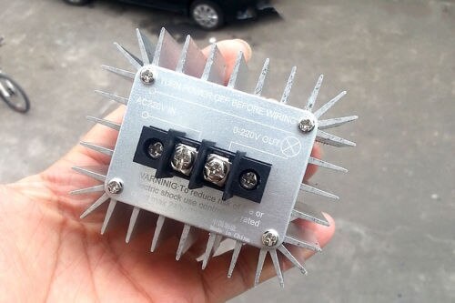 Regulador de voltaje SCR de 220V, 5000W, controlador de velocidad Moror, termostato de atenuación de luz