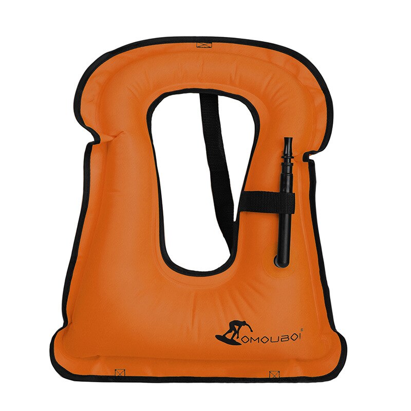 Erwachsene Aufblasbare Schwimmen Leben Weste Jacke Schnorcheln Schwimm Gerät Schwimmen Treiben Surfen Überleben Wasser Sport Life Saving: Orange 2