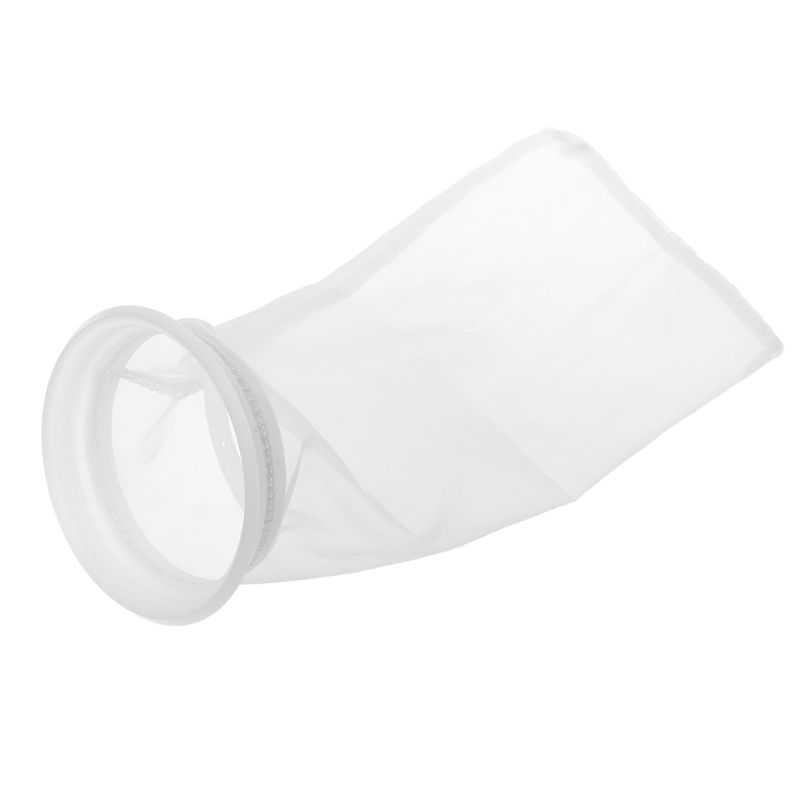 Filter Socks 200 Micron 4 Inch Ring by 10 Inch Long Premium Aquarium Nylon Filter Bags with Plastic Rings