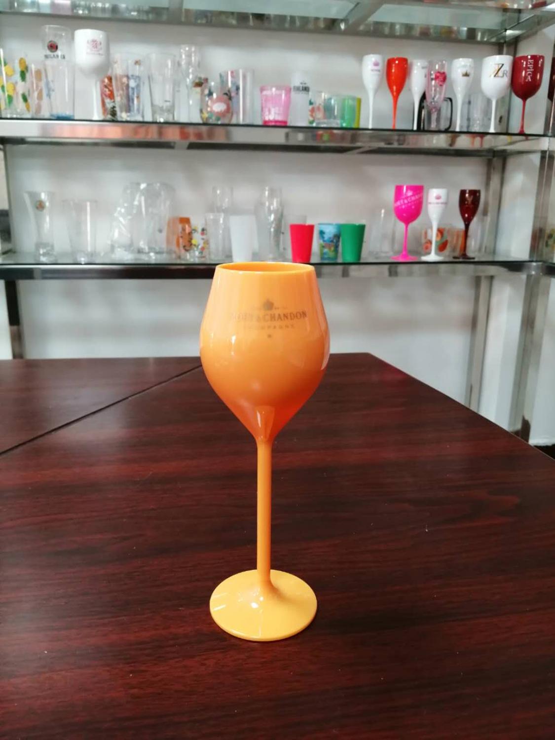 Cocktail party weiß champagner auto cocktail glas champagner glas becher galvani kunststoff bier glas whisky glas: 1pcs Yellow