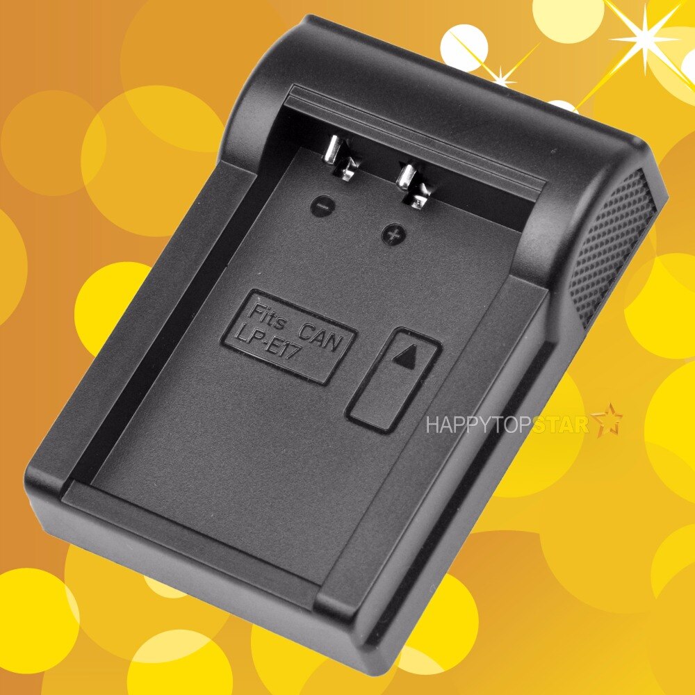 Fente plaque panneau pour Double numérique LCD rapide chargeur rapide pour Canon LP-E17 batterie LC-E17C EOS M3 M5 M6 760D 750D 800D 77D