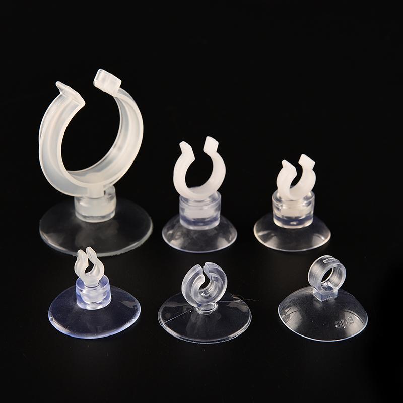 5 stk akvarie sugekop holder sugekop til akvarium pumpe luftrør 4/ 6mm sh-pet -239 0.033kg