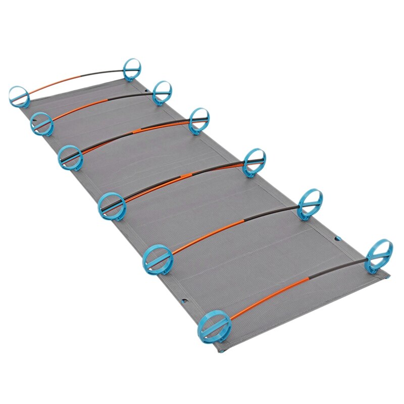 Cama de campamento plegable ultraligera portátil, cama de viaje, tienda para cuna, marco de Metal de aleación de aluminio, Camping al aire libre, senderismo, camas de pesca
