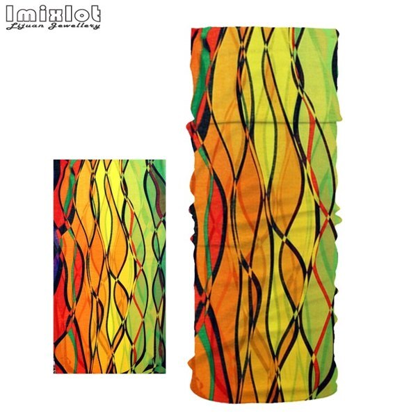 Multifunctionele Polyester Sjaals Gezicht Stofmasker Outdoor Sport Bandana Neck Gaiter Camping Fietsen Hoofddeksels Wandelen Magische Sjaal: N