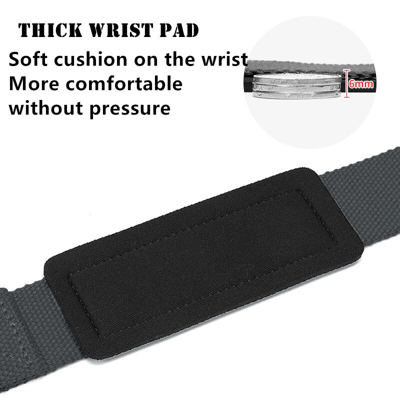 1 Paar Sport Fitness Pols Wraps Gym Ondersteuning Lifting Grip Riem Bandage Duim Brace Bandjes Bodybuilding Gewichtheffen