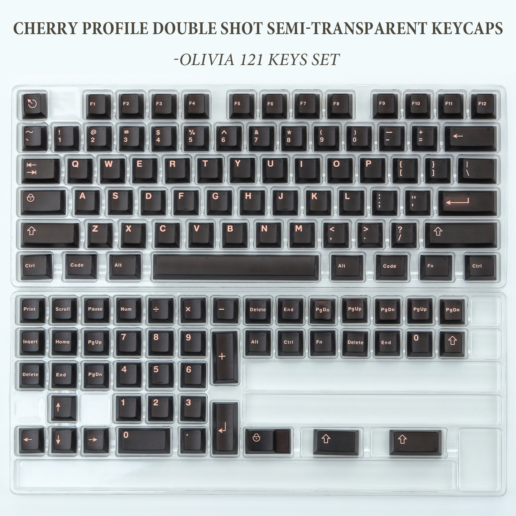 120 Keys Marble Themed Keycaps Double Shot PBT Keycaps Milk White Translucent Cherry Profile Keycap for MX Switch Gamer Keyboard: light pink