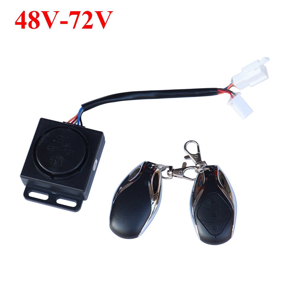 Système d&#39;alarme pour trottinette électrique, clé à distance pour Harley 48V 52V 60V 72V, pièces de Scooter électrique
