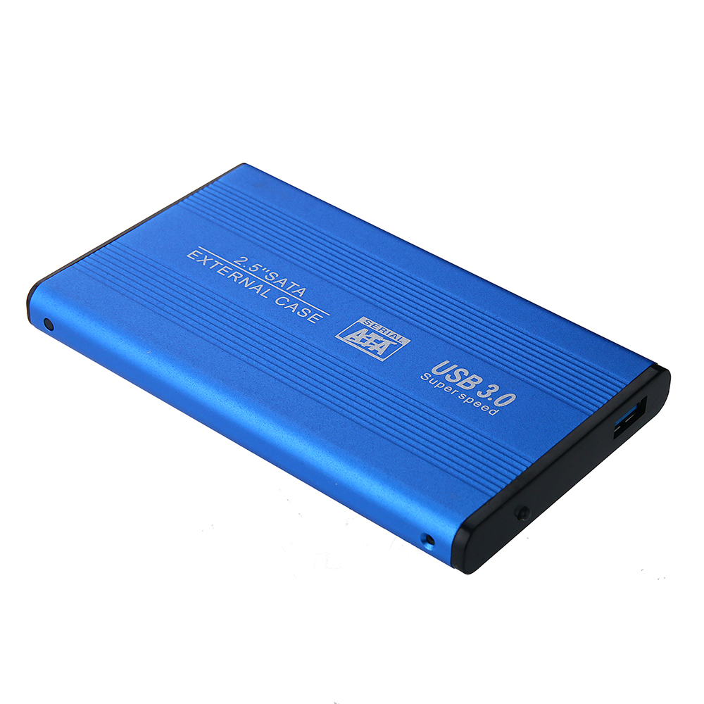 Boîtier externe disque dur USB3.0, 2.5 pouces, SSD boîtier de disque dur, Support 2 to, avec câble USB 3.0