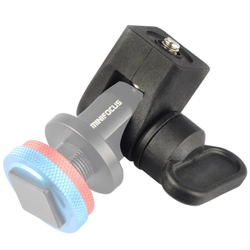 1/4 Inch -20 Ys Clip Diving Flashlight Camera Led Fill Light Bracket Mount Connection Adapter Compatible With Ys Head Snake Arm