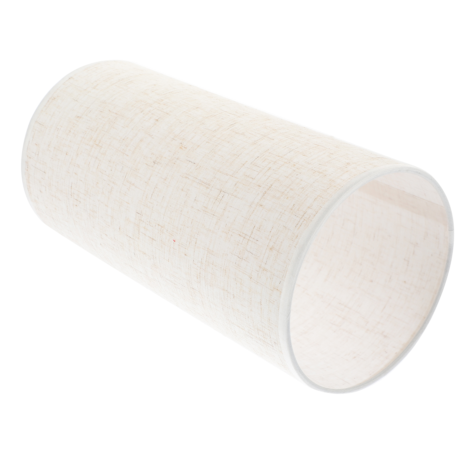 Support de lampe abat-jour cylindrique en lin, couvre-lumière, petits abat-jour cylindriques pour sol
