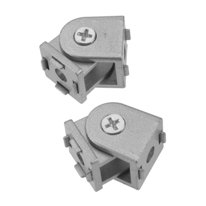 2 Stuks Aluminium Pivot Joint Voor Aluminium Extrusie Profiel Serie Flexibele Pivot Joint Aluminium Profiel: Default Title