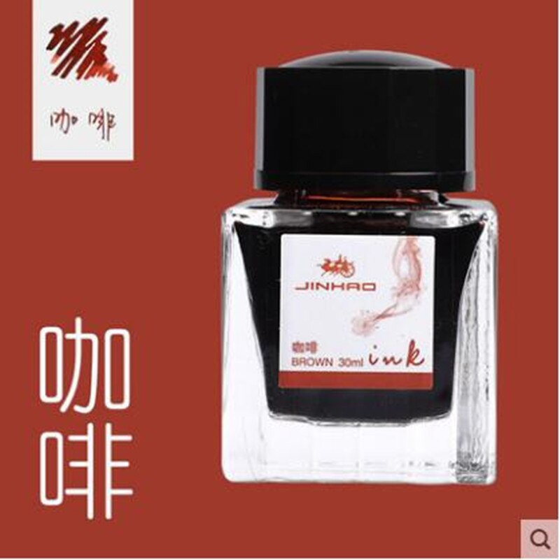 Vulpen Inkt Flessen 30 Ml 4 Kleuren Te Kiezen Originele Jinhao Inkt-3001: W