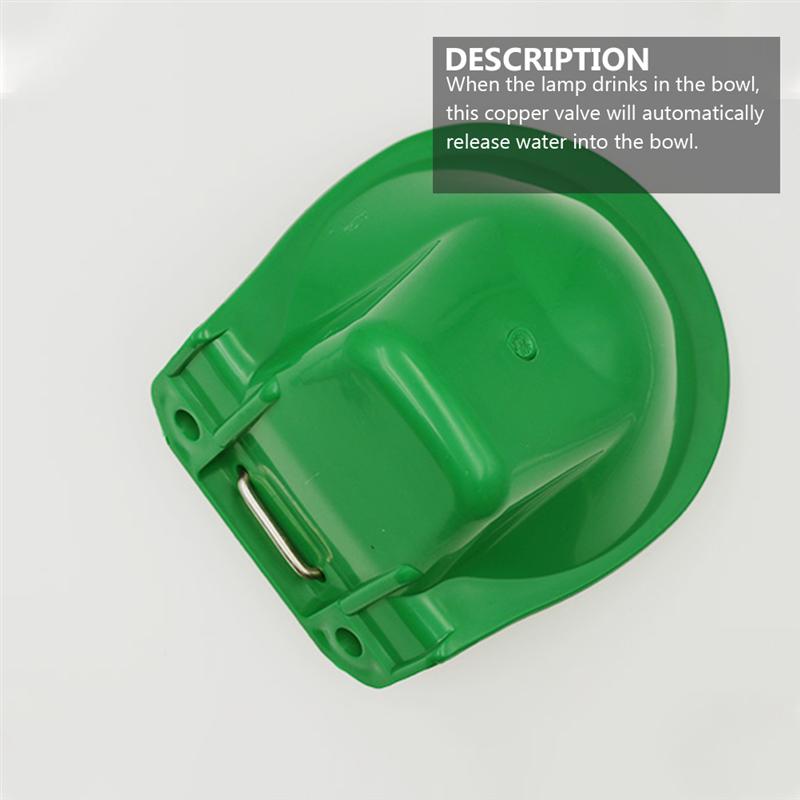 1Pc Lamb Sheep Chicken Drinking Fountain Plastic Water Trough Automatic Drinking Bowl For Farm Animal Watering Supplies