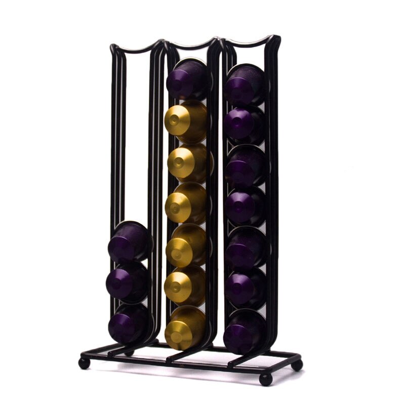 Capsule Holder Can Hold 42PC Capsules Coffee Display Rack Rack Storage Capsule Storage Box