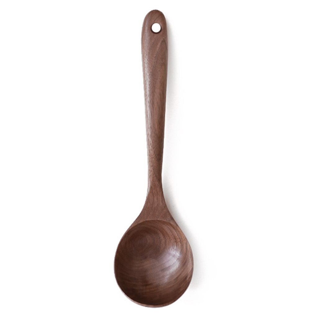 Houten Keukengerei Set 5-Delig, Spatels en Lepels voor Koken, Niet-Kras