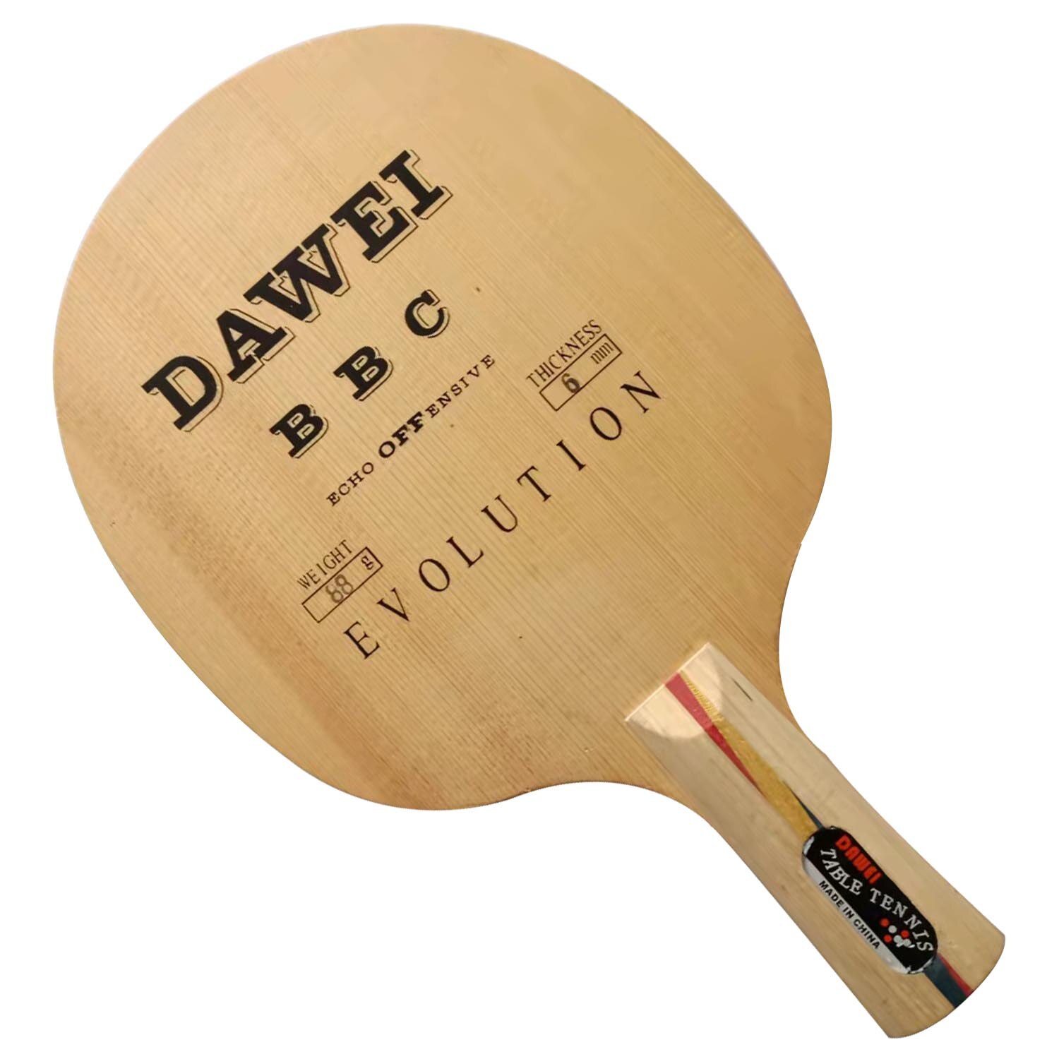 Original DAWEI BBC Table Tennis penhold short CS Table Tennis Blade PingPong Racket
