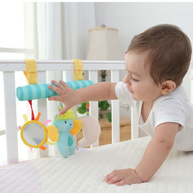 Kid Baby Krippe Bett Kinderwagen Hängen Bär Rassel Bett Kinderwagen Glocke Plüsch Spielzeug