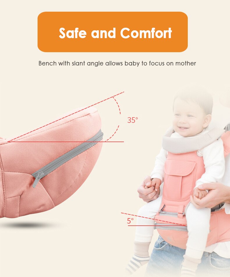 Babyemballager ergonomiske bærestole rygsække slynge wrap bomuld spædbarn nyfødt bæresele til mor dropshopping