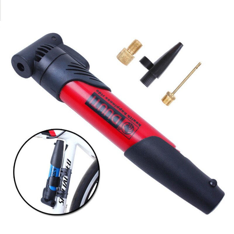 Mini Plastic Bicycle Pump Bicycle Tire Inflator Accessories Mountain Bike Road Bike Portable High-intensity Circulation Pump