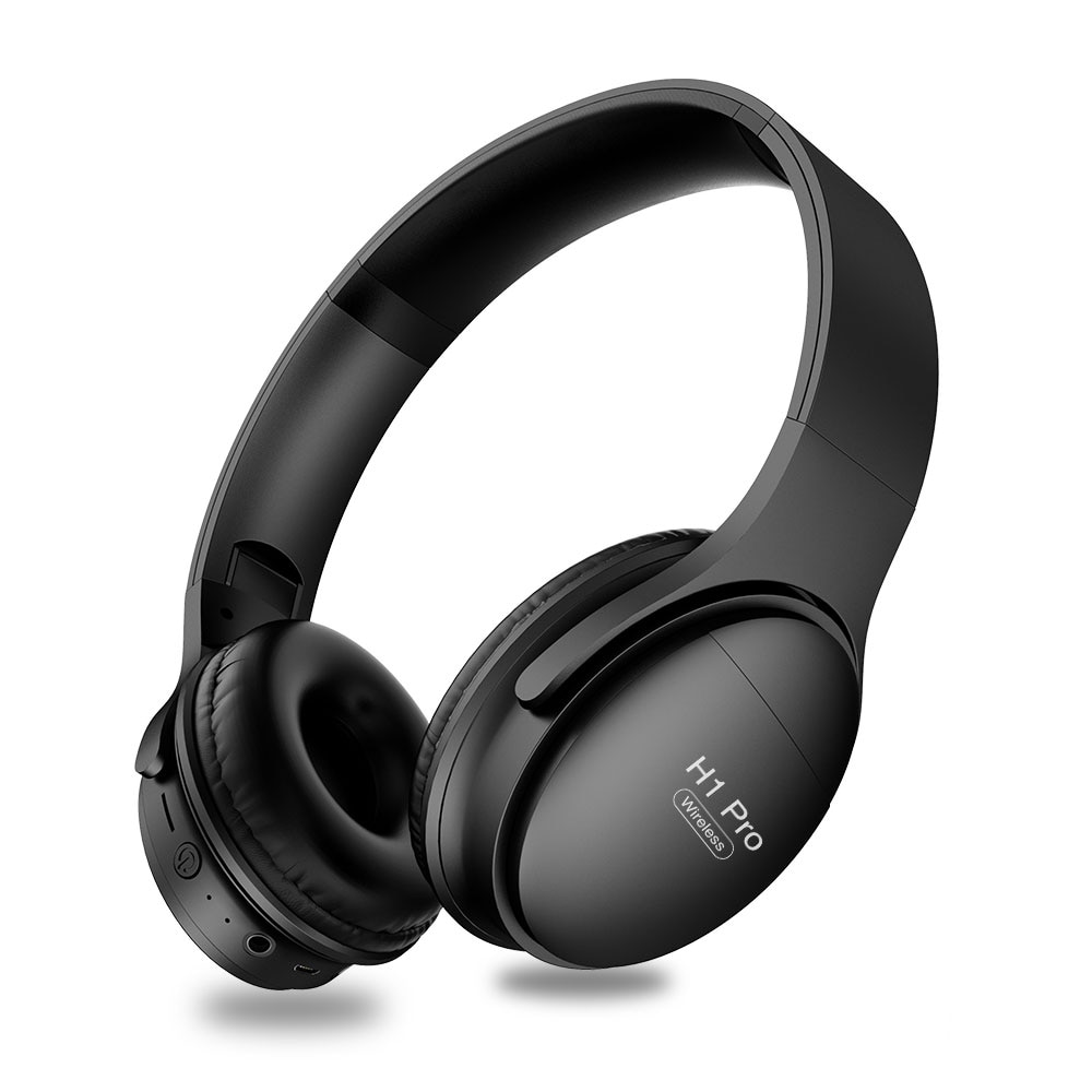 H1 Pro Bluetooth Hoofdtelefoon Draadloze Headset Opvouwbare Over-Ear Ruisonderdrukking Gaming Stereo Hoofdtelefoon Met Microfoon Ondersteuning Tf Card