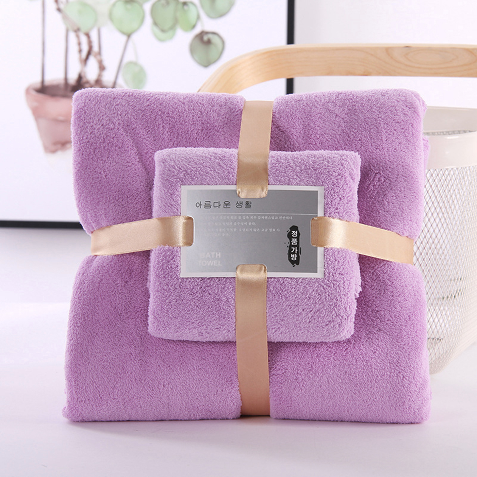 Bath Towel Set Friendly To Skin Ultra Soft Thickened Hair Drying Towel Superior Absorbency Dense Cotton Shower Towel: Red