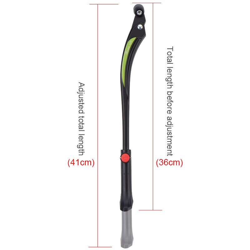 Adjustable Bicycle Kick Stand Quick Release Bike Kickstand Road Mountain Bike Foot Brace Cycling Side Support Parking Rack