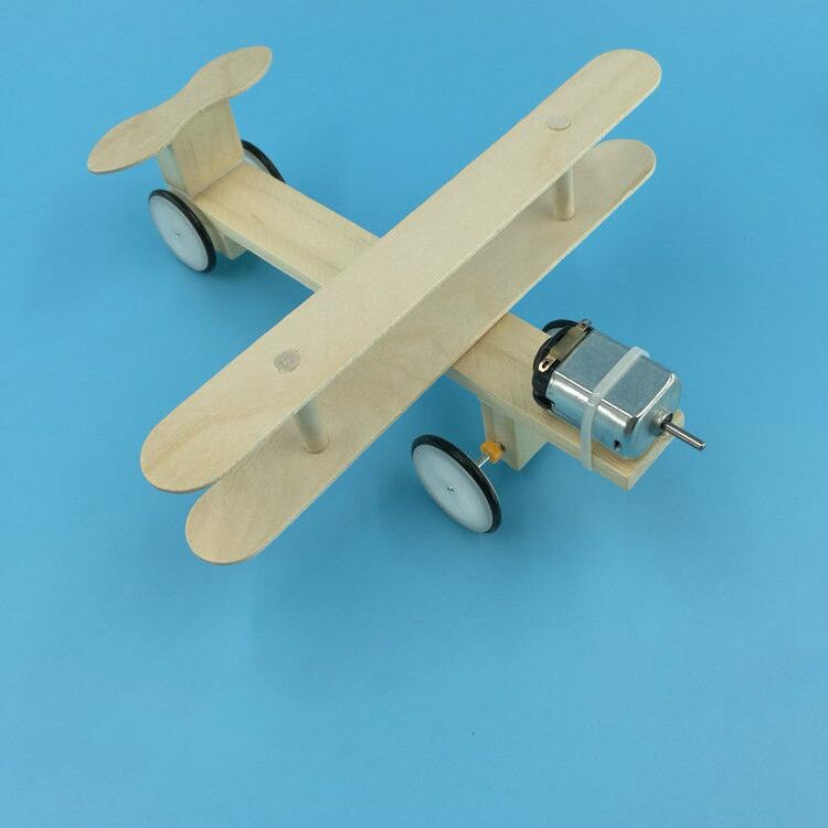 Physics Educational Equipment Electric Sliding Aircraft DIY Science Technology Handmade Experiment Materials Popular Model