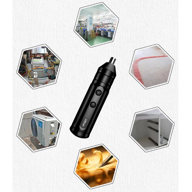 Cordless Screwdriver Set Precision Screwdriver Mini Screwdriver Usb Rechargeable 1Set Rechargeable Electric Screwdriver G8TB