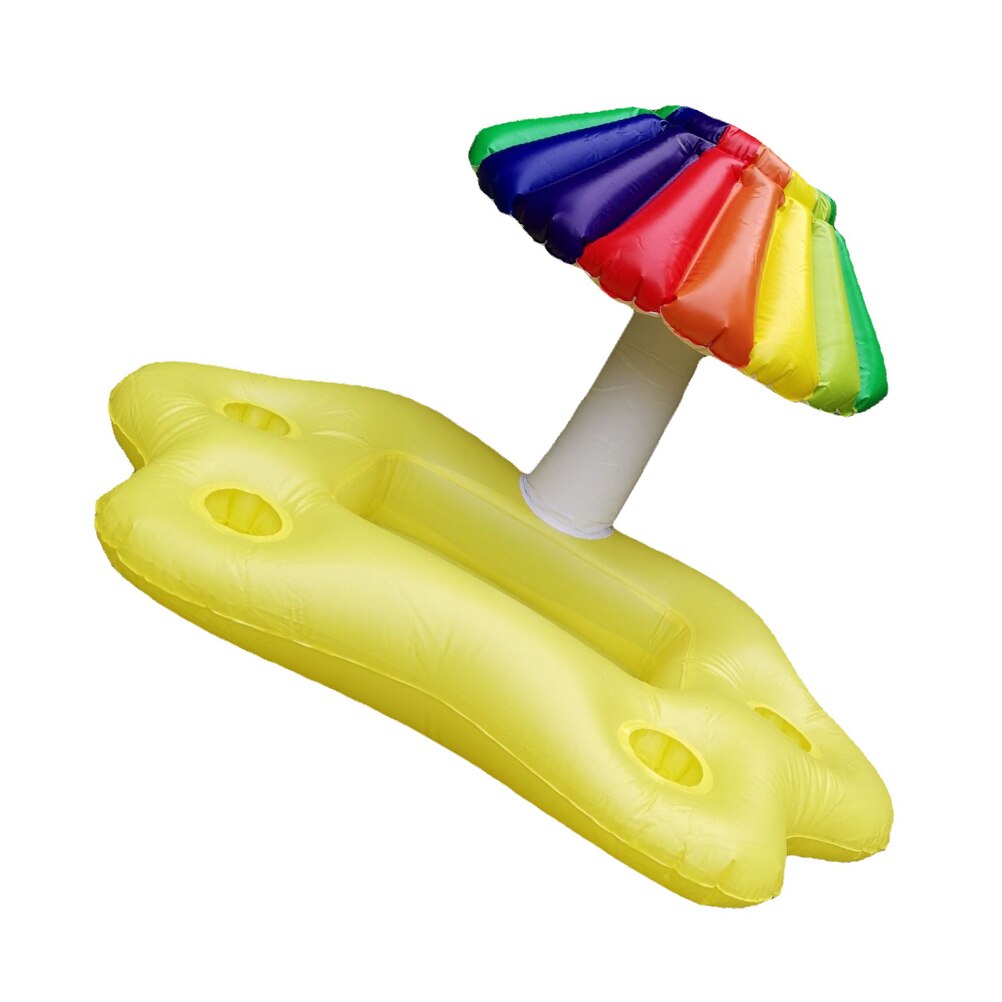 1Pc Inflatable Drink Float Floating Drink Tray Water Fruit Service Bar