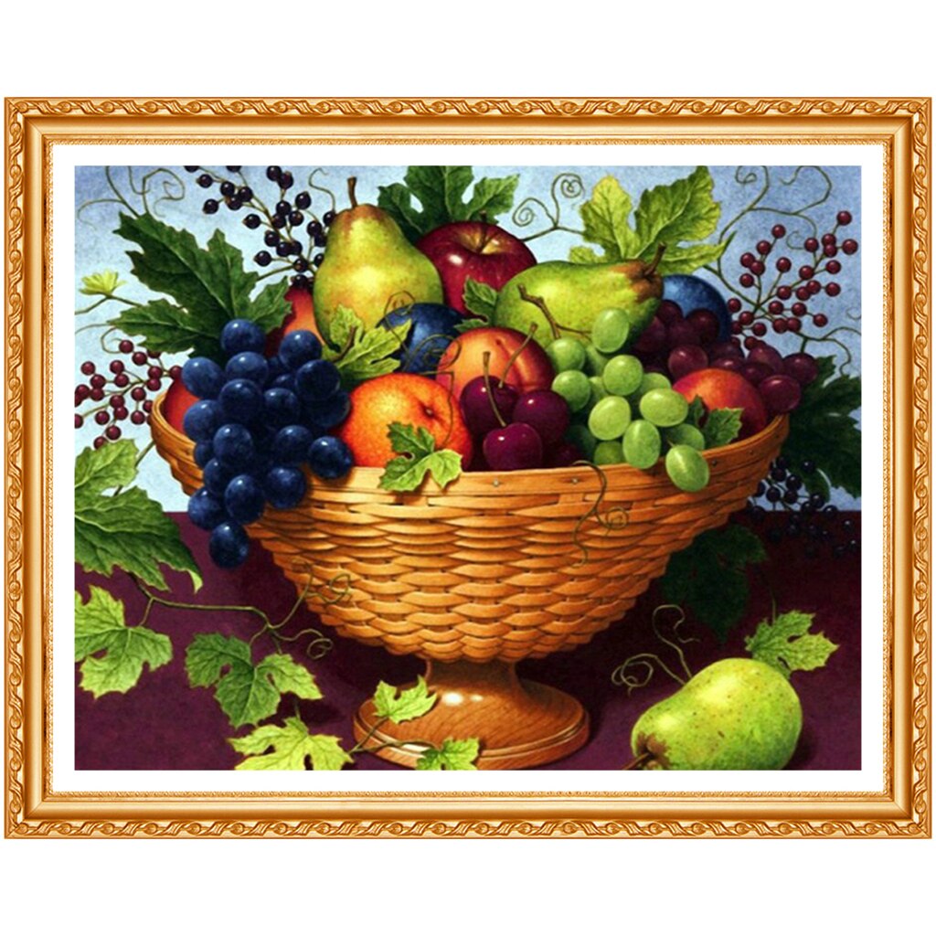 Kit Diamant Painting 5D – Broderie Strass – Thème Gnome – Toile 30 Cm – DIY – Art Créatif – Neuf