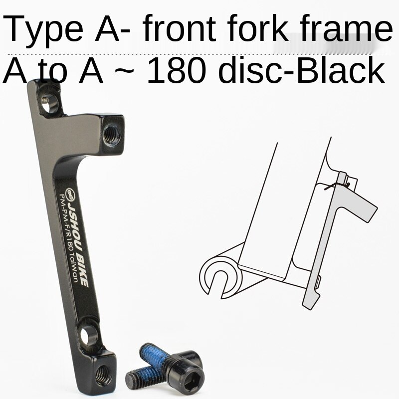 Bicycle Mountain Bike Disc Brake Transition Socket 160 Bicycle 180 203 Disc Fork Rear Brake Transition Socket: Q