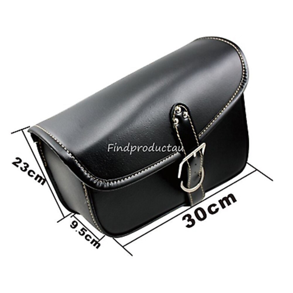 Saddlebag Black Useful Nice PU Leather Saddlebag Saddle Bag