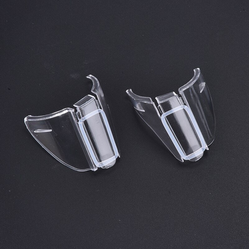 Cubiertas protectoras para gafas de seguridad, protectores laterales de poliuretano TPU, Protector lateral de solapa transparente, 1 par