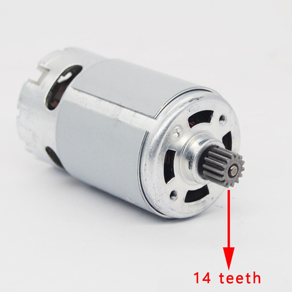 1* tænder motor 14.4v/14 tænder motor motor til bosch gsr 14.4-2 udskiftning af trådløs elektrisk skruetrækker