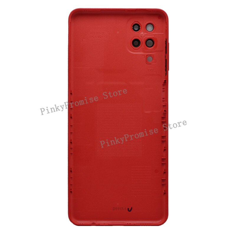 Voor Samsung Galaxy A12 A125 Batterij Back Cover Deur Achter Behuizing Case Vergadering Reparatie Onderdelen Voor Samsung A12 A125F Terug behuizing