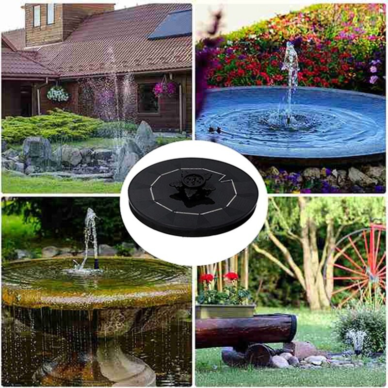 Solar- Brunnen Angetrieben Schwimm Vogel Schlecht Brunnen Ich bin Freien Teich Garten Terrasse Werkzeug
