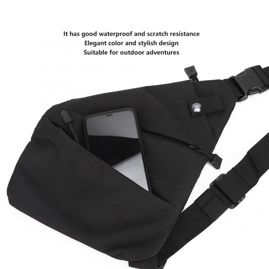 Multifunción impermeable deportes al aire libre tácticas antirrobo hombro pecho bolsa mensajero bolsa de deportes