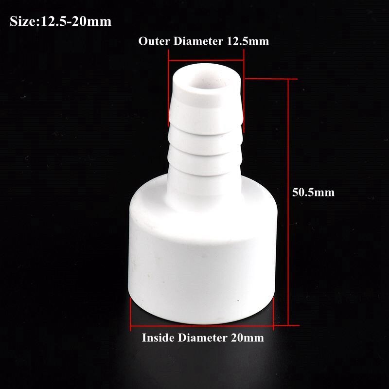 O.D 12.5-26mm Hose Pagoda Connector Variable Diameter Pagoda Aquarium Garden Watering Irrigation PVC 20-25mm Water Pipe Jiont: 1pc / O.D 12.5-20mm