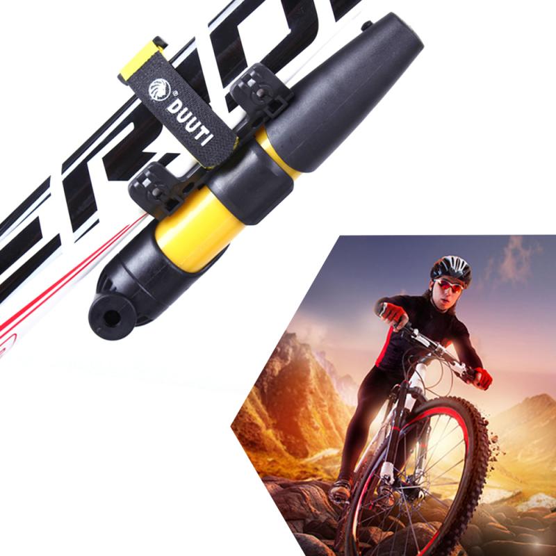Uds MTB bicicleta de carretera correa de fijación multifuncional ajustable de Nylon Velcro lazos bicicleta Cables fijación inflador de bicicleta