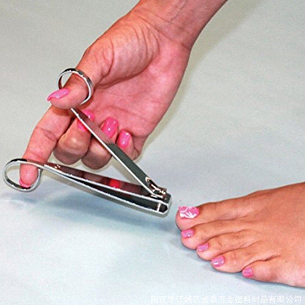 1Pc Thuisgebruik Vinger Toe Nail Cutter Straight &amp; Gebogen Nail Trimmer Manicure Pedicure Nail Care Rand Schaar Salon manicure Gereedschap
