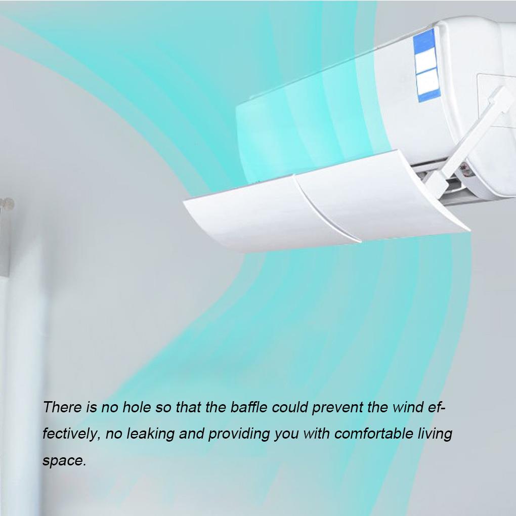 Skalowalna wisząca klimatyzacja szyba przednia regulowana anty-bezpośredni dmuchanie deflektor powietrzny przegroda klimatyzacji domowej