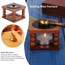 Sceau de cire métallique rétro | Sceau cire à feu, bâton de four, cire de scellage, outil de four, Pot de poêle pour cire, bougie de sceau de cire