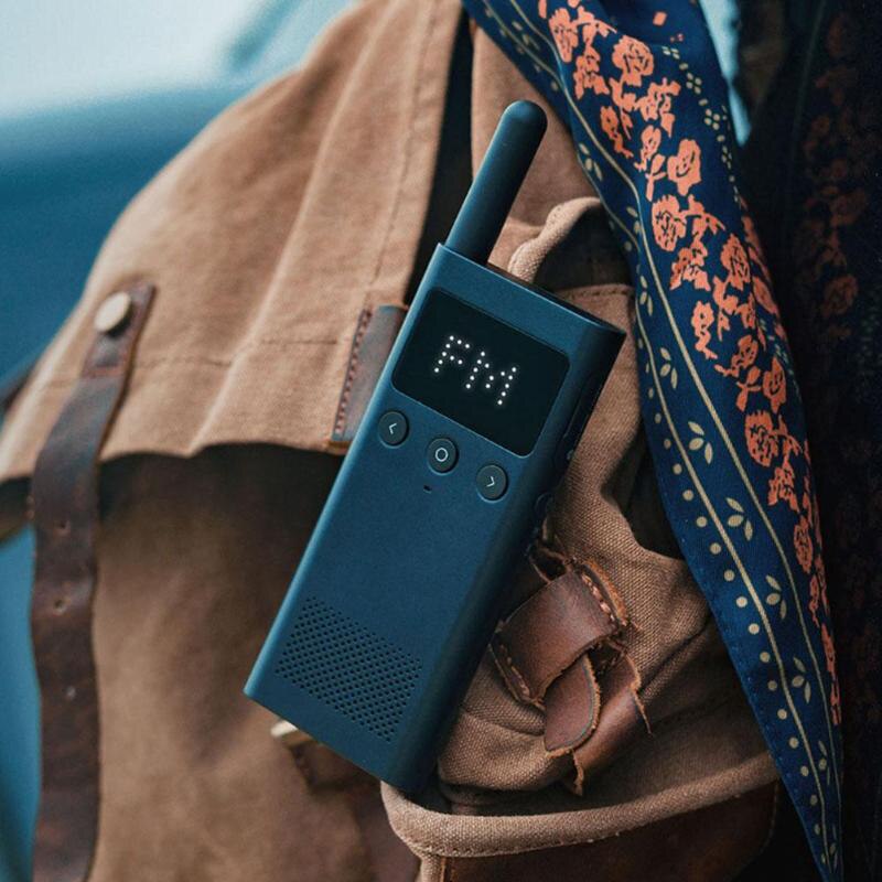 Xiaomi Mijia Smart Walkie Talkie 1S with FM Radio Speaker Smart Phone APP Control Location Share Fast Team Talk Outdoor