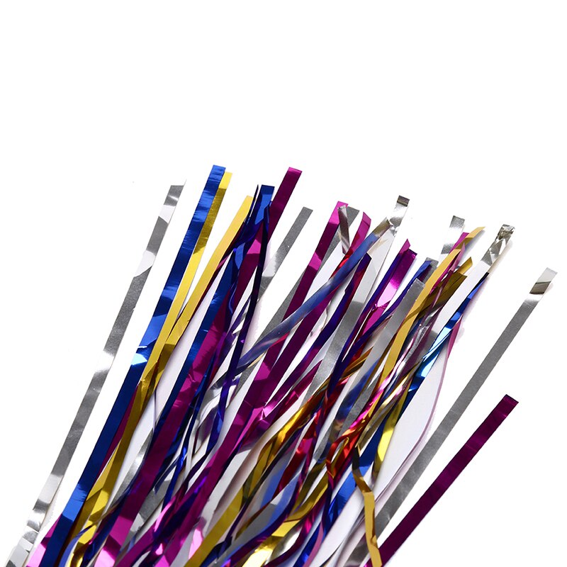 1 par cykel trehjuling barn flickor styre streamers tofs cykeltillbehör