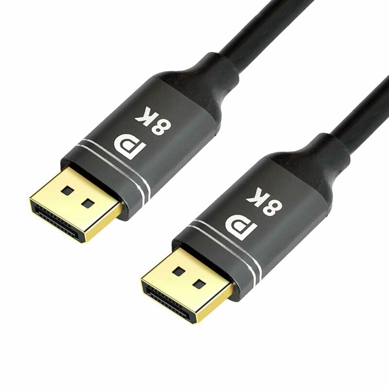 Display Port 1.4 Cable 8K 4K HDR 165Hz 60Hz Display Port Adapter for Video PC Laptop TV DP 1.4 1.2 Display Port
