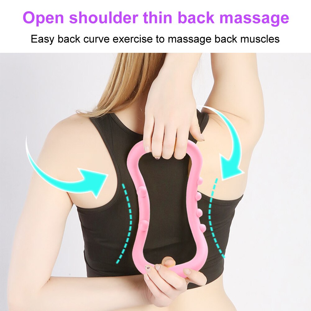 2 stuks magische yoga ring gym pilates trainingsring voor rug schouder been arm en verbetering van de houding voor thuis workouts voor gym tools