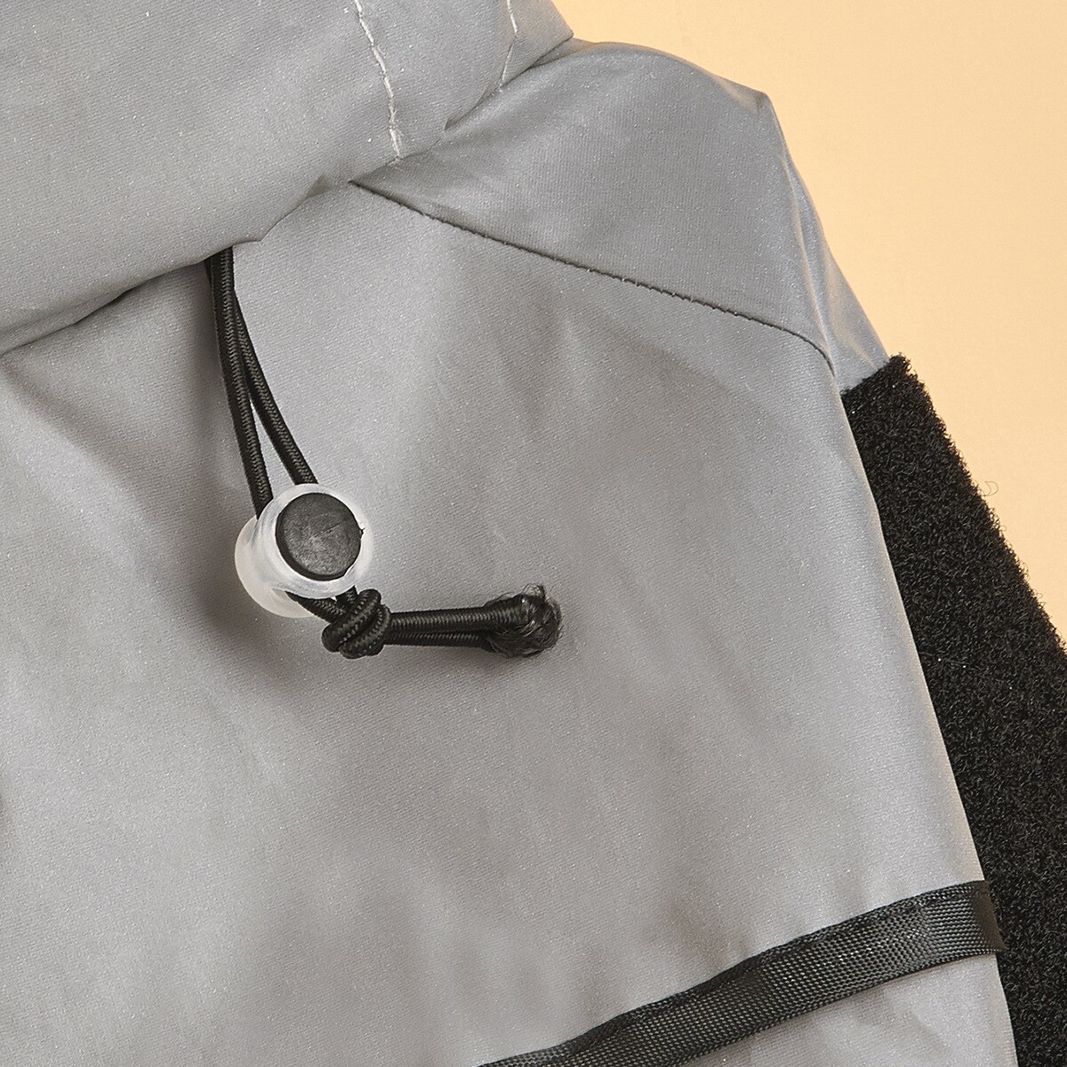 Manteau de pluie réfléchissant avec brassard pour grand chien, combinaison imperméable pour chien Labrador Golden Retriever