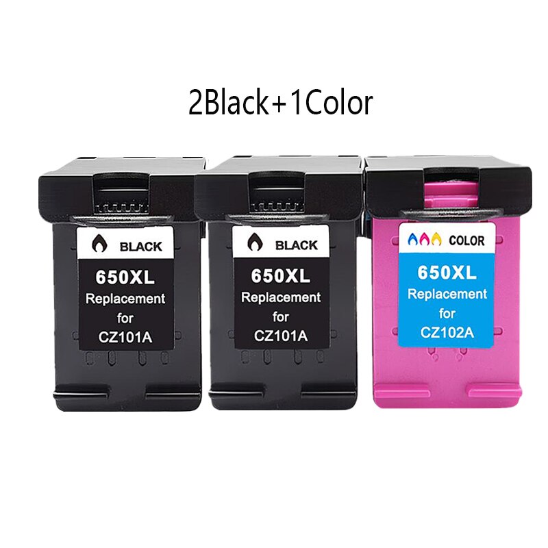asw 650xl uyumlu murekkep kartusu hp yedek malzemesi 650 xl icin hp deskjet 1015 1515 2515 2545 2645 3515 3545 4515 4645 yazici