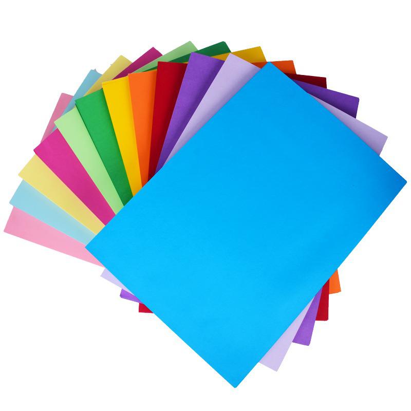 50 stück Von Handwerk Papier A4 Größe Farbe Karton Diy Handgemachte Postkarte Schüler Aufkleber freundlicher Hause Schule Handwerk Papier